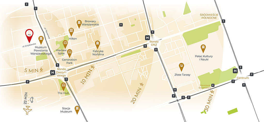 Lokalizacja inwestycji na mapie